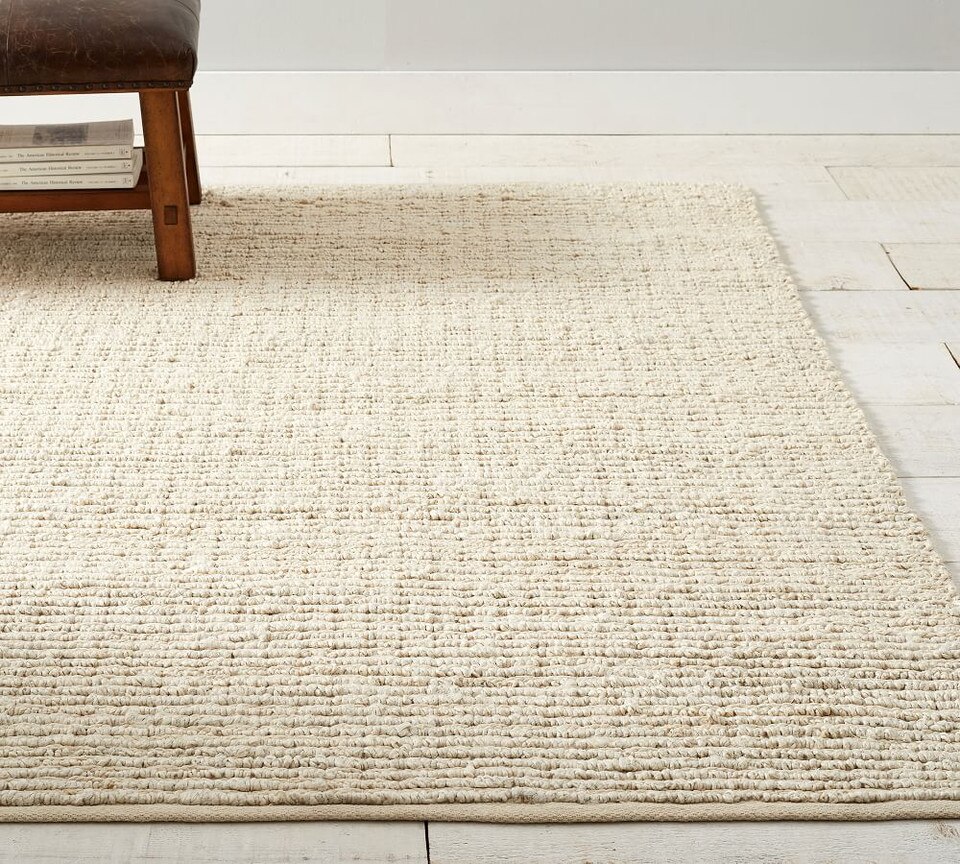 Ryland Hemp Jute Rug Ivory Pottery Barn Australia